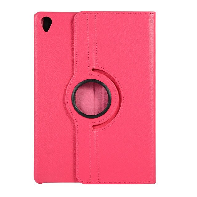iBuyiWin 360 Degree Rotating Smart PU Leather Cover for Huawei MediaPad M6 10.8 Tablet Funda Case for M6 Pro 10.8" Capa+Film+Pen: rose red