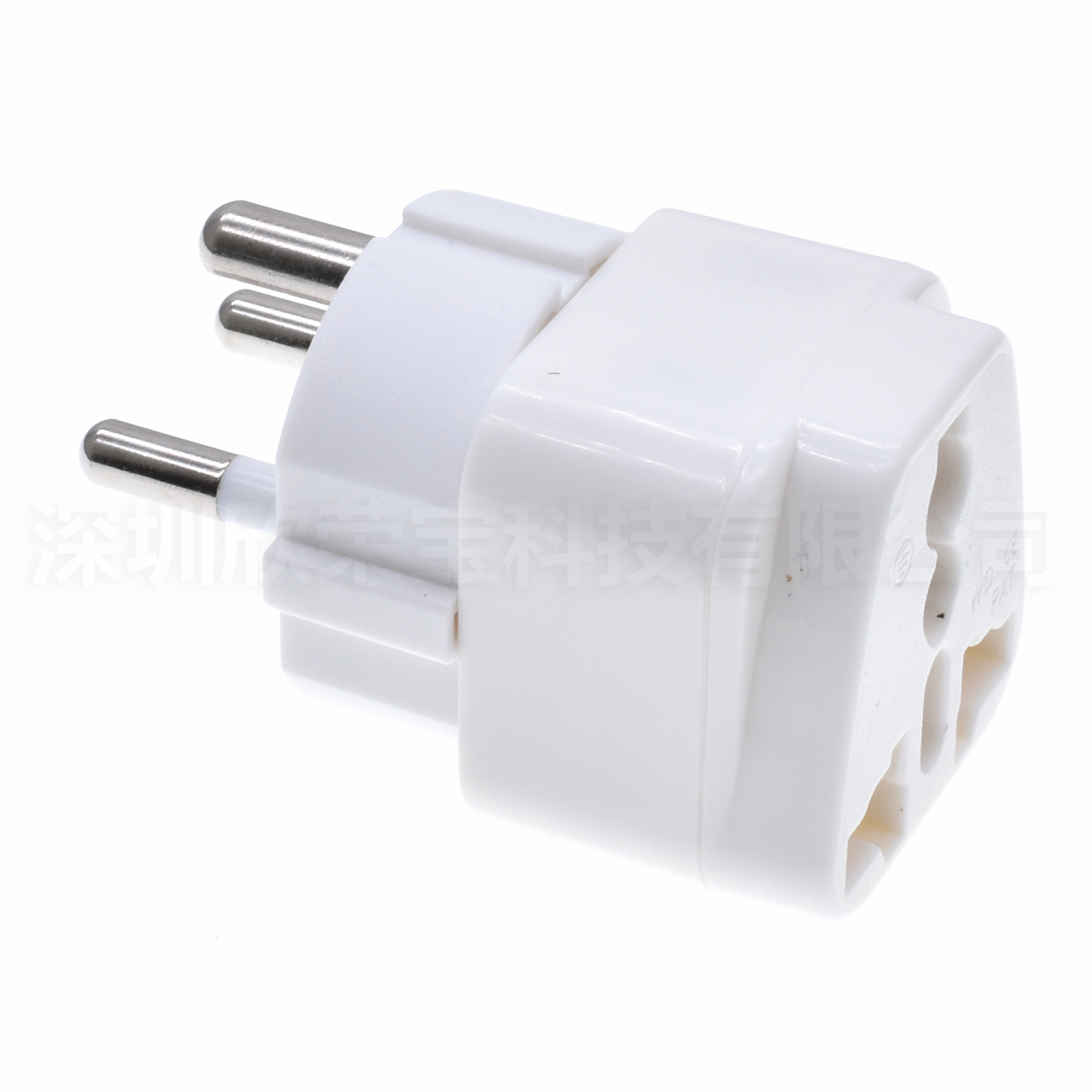Denmark Travel phone computer laptop charging Plug Adapter Type K 3pins Danish Power Converter Electric Supply Adapter Connector: army green