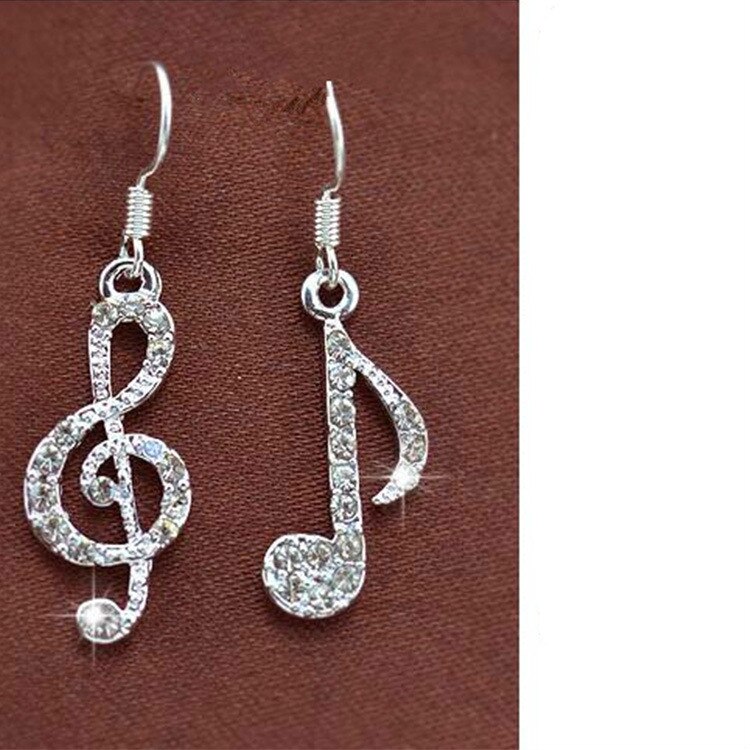 Punk Oorbellen Geometrische Merkt Muziek Asymmetrische Lady Oorbellen Sales Bruiloft Oorbellen