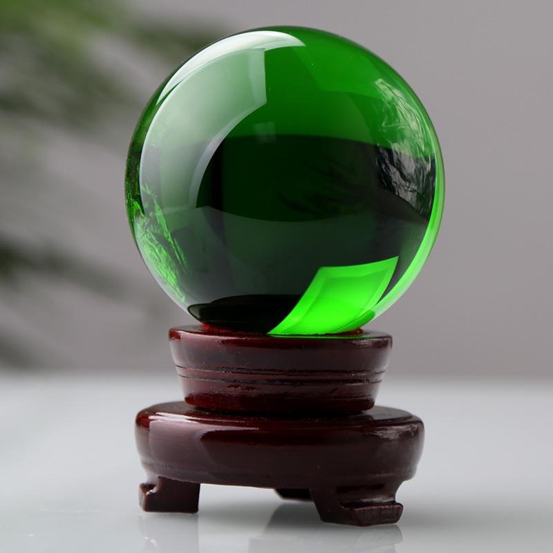 8 styles 40/50mm colour Clear Glass Crystal Ball model for Photography Props Home Decoration