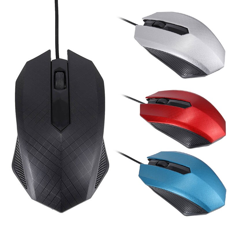 3000DPI Gaming Mouse Optical USB Wired Mouse Mice For Computer Laptops Notebook DOM668