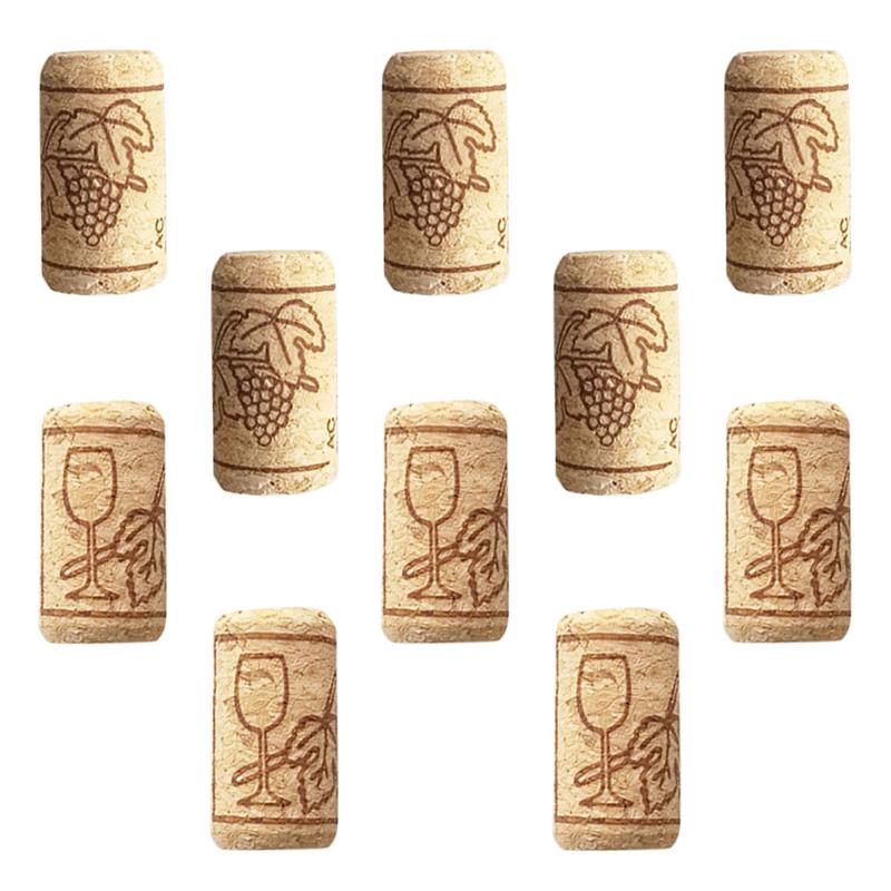 50/100pcs Wine Cork Sealing Wine Cork Wine Bottle Stopper Wooden Sealing Cover Bar Tool Bottle Closure Barware Tool