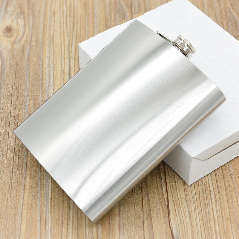 48oz Large Size Flagon Portable Stainless Steel Hip Flask Flagon Whiskey Wine Pot Bottle