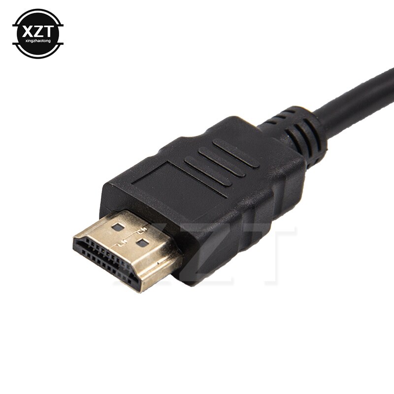 Hdmi-Compatibel Naar Vga Adapter Kabel Male Naar Famale Converter 1080P Vga Jack 3.5 Aux Kabel Usb Power voor Pc Laptop Projector Tv