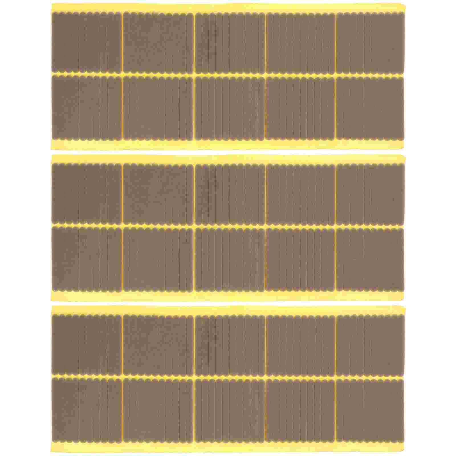 3 Vellen 300Pcs Neus Brug Strips Zelfklevende Bescherming Strips Masker Strip