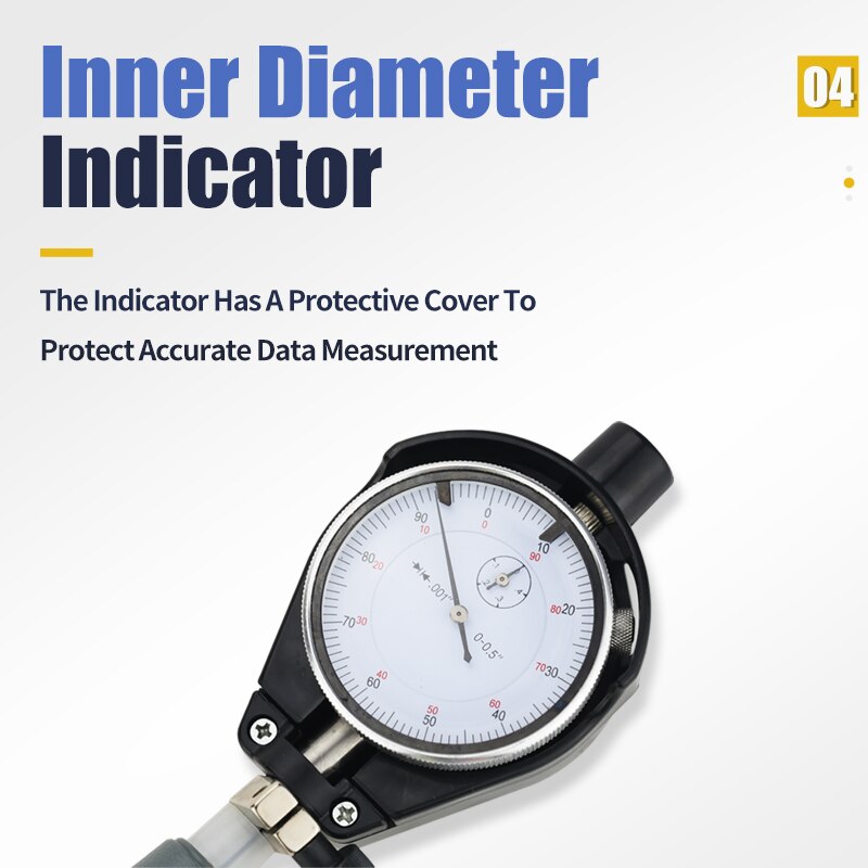Meten Staaf 0.01Mm Dial Bore Gauge 18-35Mm 35-50Mm 50-160Mm Center ring Meetklok Micrometer Meters Meetinstrumenten