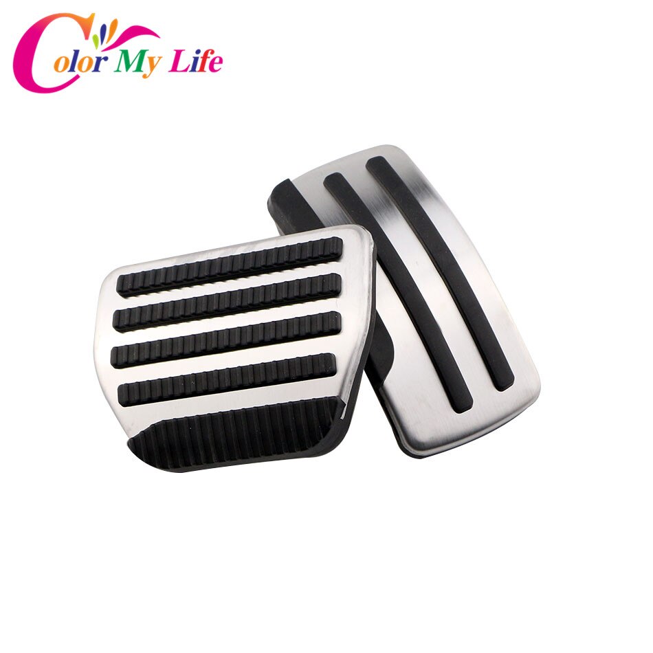 Stainless Steel Gas Brake Pedals AT Pedal Cover for Nissan X-trail T31 Qashqai J10 - Teana -