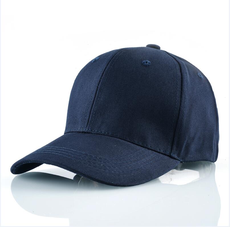 Baseballowy dla obu płci czapki dla mężczyzn kobiety 100% bawełna stałe czapki tirówki czarna czapka typu Snapback kości Mosculino na wolnym powietrzu zwykły regulowana czapka golfowa: niebieski