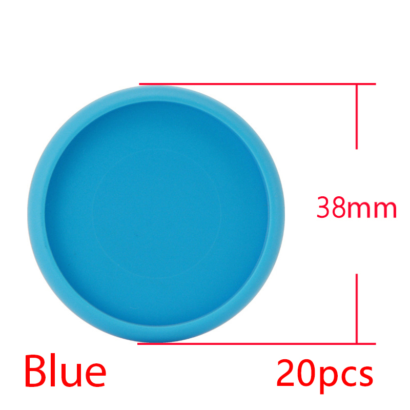 38mm 20 sztuk kolorowe grzyby otwór wiążące pierścienie spoiwa dyski zeszyt pierścień planista spoiwo dysk luźny liść pierścienie wiążące dostaw: niebieski-20szt