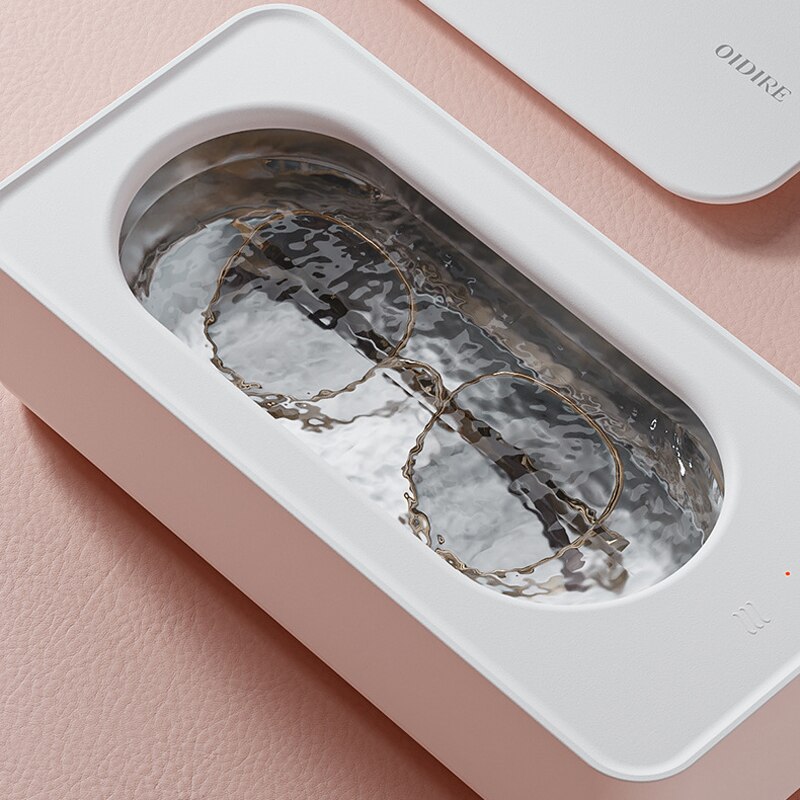 47kHz Ultrasonic Cleaner Ultrasound Cleaning Machine for Jewelry Glass Razor High Frequency Vibration Ultrasound Clean Device