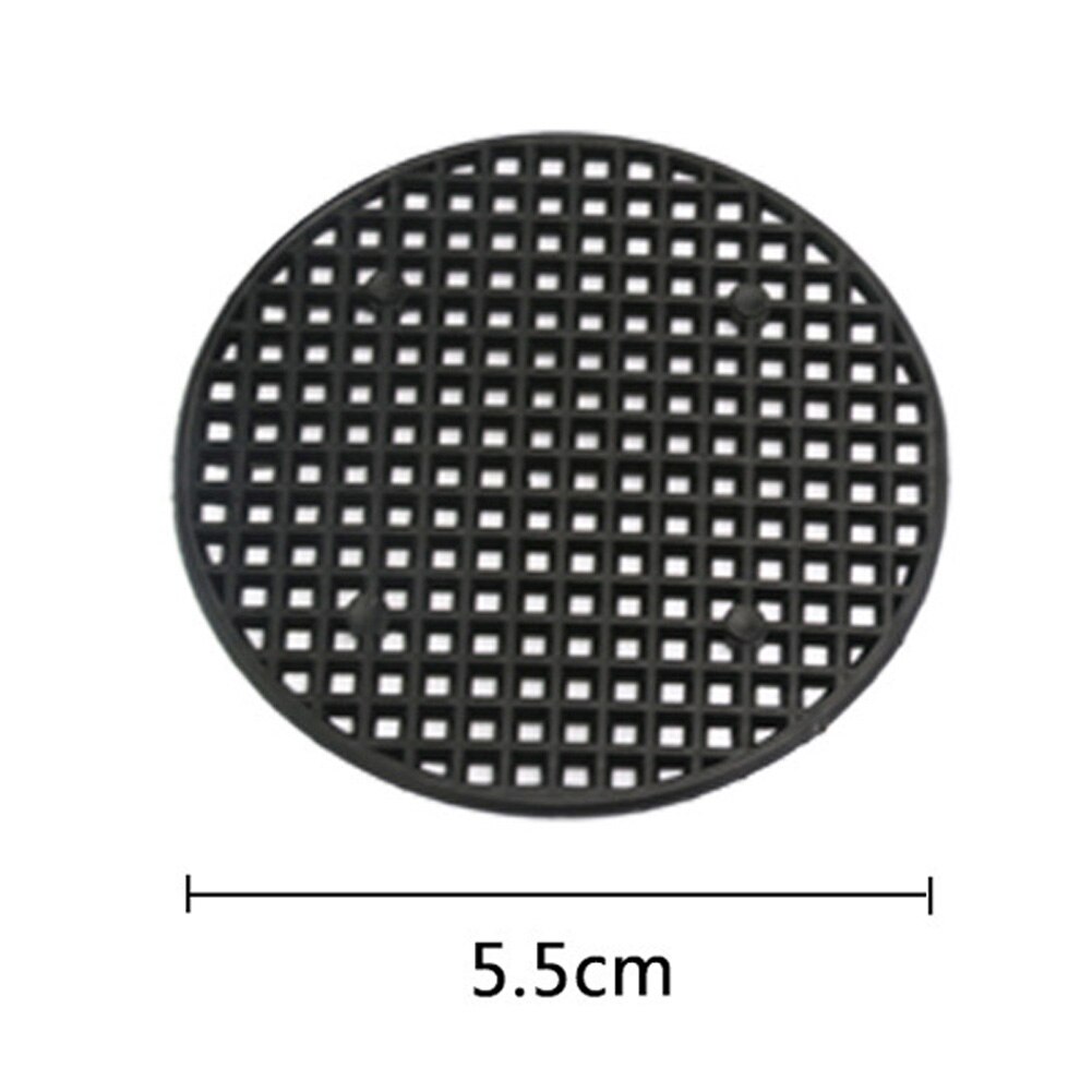 Plastic Flower Pot Bottom Hole Mesh Potted Plant Prevent Soil Loss Net Tools Black EIG88: Plum