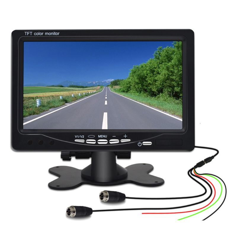 7 Inch Car Monitor Display lcd Reverse Camera Monitors for Car Parking/Reversing System Image