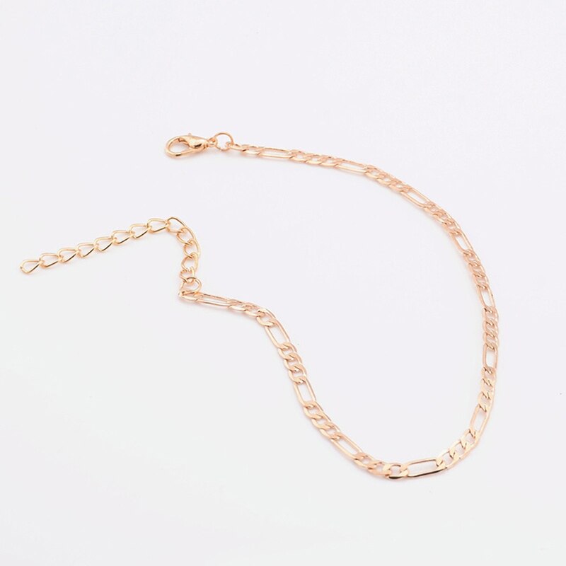 Simple Gold Chain Ankle Bracelet For Women Anklet Bracelets On The Leg For Anklets Foot Chain Bracelets Jewelry