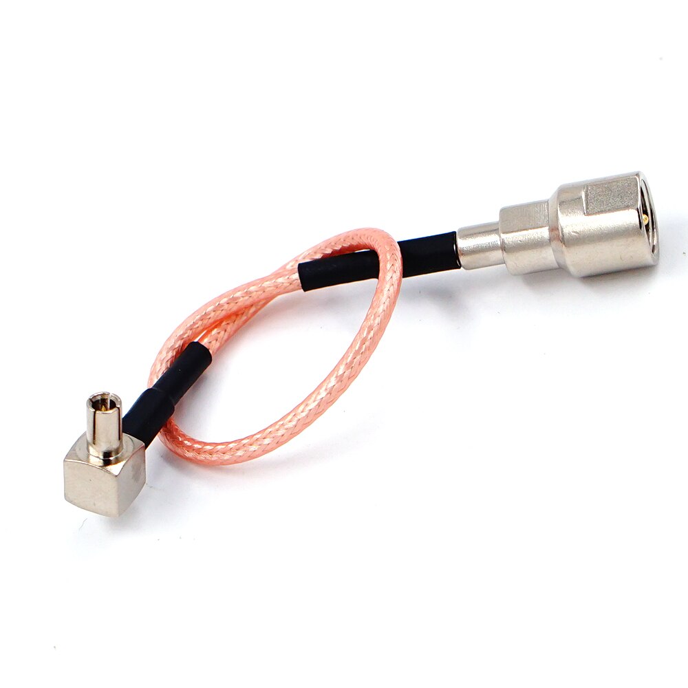 FME Male Plug To TS9 Right Angle Connector RG316 Pigtail Cable Adapter