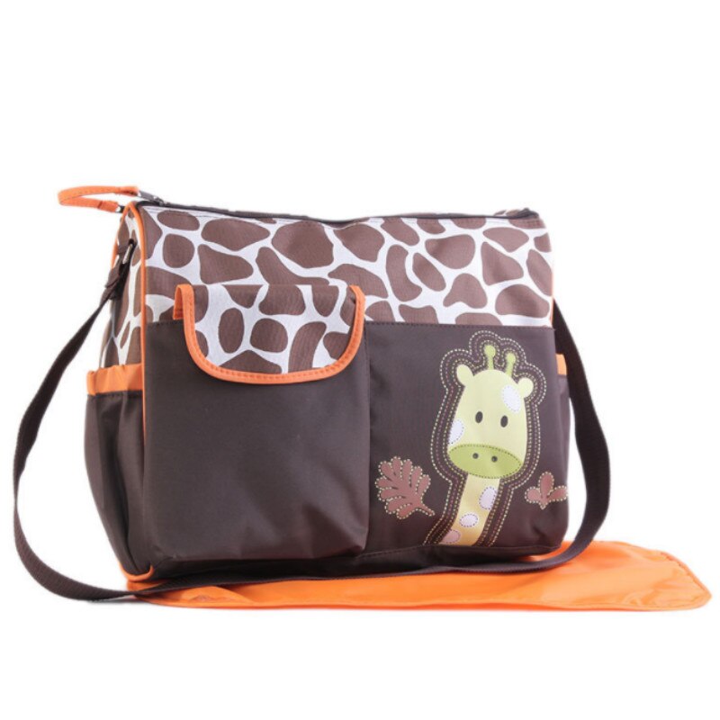 Baby-Luiertas Mama Grote Capaciteit Luierzakken Multifunctionele Mama Moederschap Verpleging Bag voor Wandelwagen Baby Care: Orange