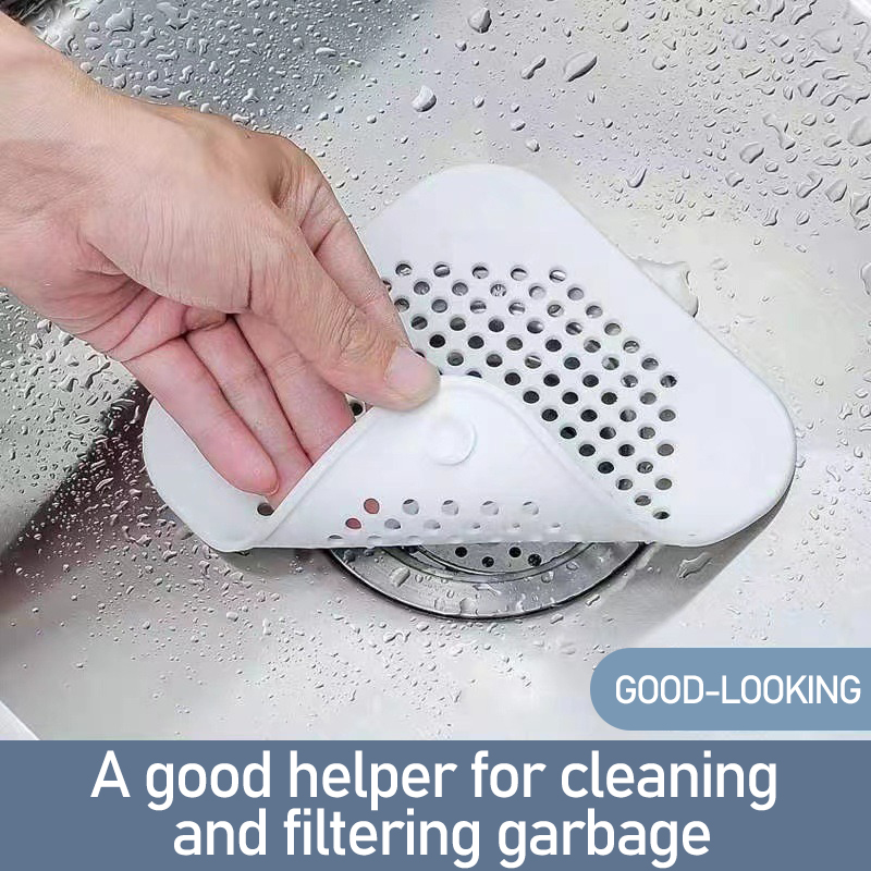 Zeef voor Douche Afvoer Haarfilter Gootsteen Blocker Bad Stopper Badkamer Mesh voor Haar Afvoer Zeef Aanrecht Filter GLQ01