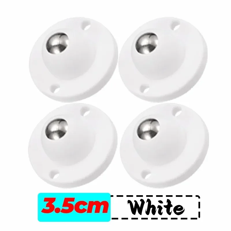 20/1x Self Adhesive Caster Wheels Universal 360° Pulley Rotating Wheels Swivel Casters Wheel Sticky Pulley Box Roller Cabinet: 3 inch / Blue