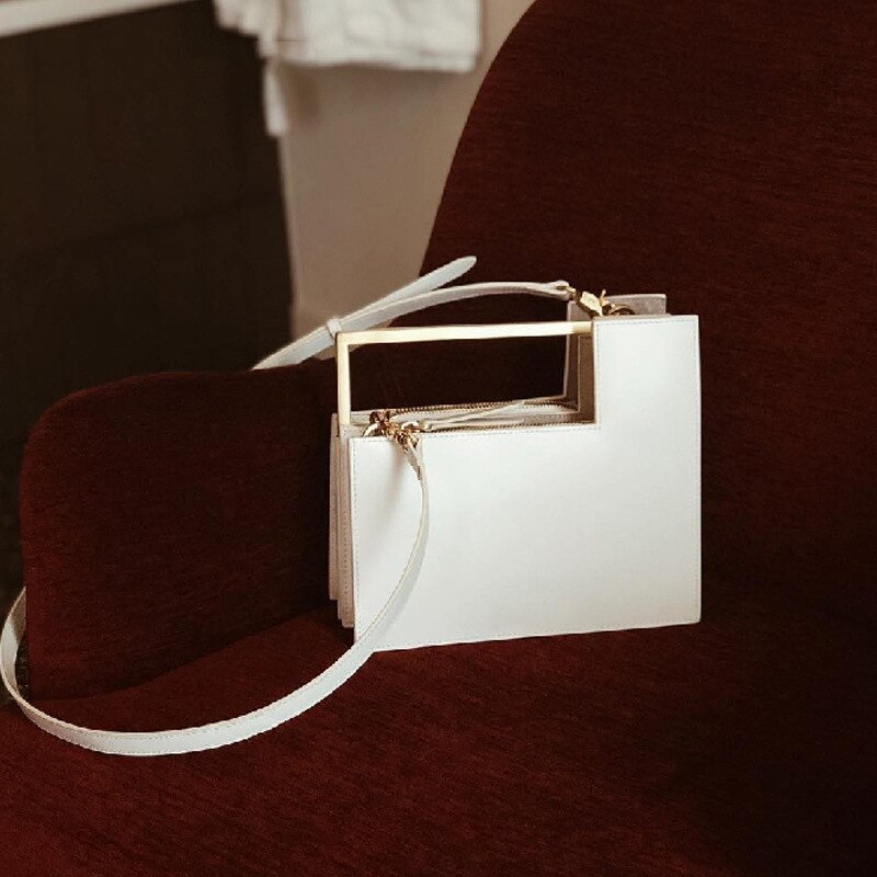 Yiyi der neue Trend ausländischen stil metall pol orgel tasche Tragbare Einzelnen Schulter Bote Tasche frauen tasche kleine platz tasche