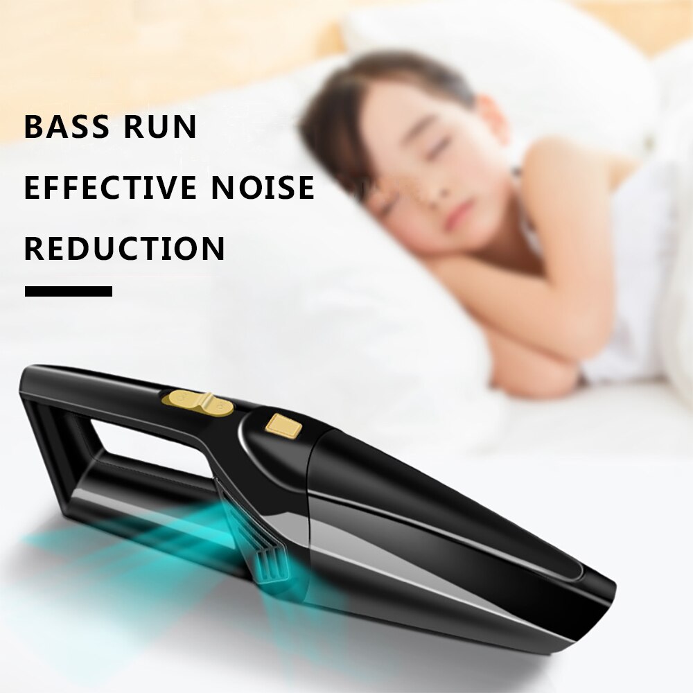 High Power Rechargeable Car Handheld Vacuum Cleaner Portable Light Car Vaccum Cleaner For Classroom/Working Table