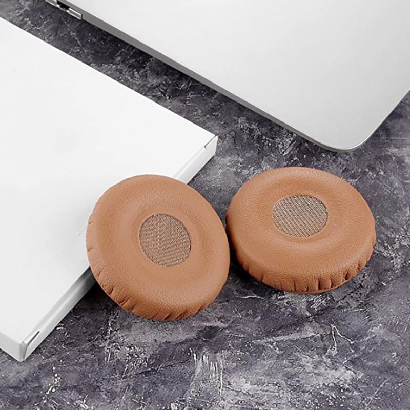 Almohadillas para oídos de cuero, cojín que cubre orejas para AKG Y40 Y45BT Y45