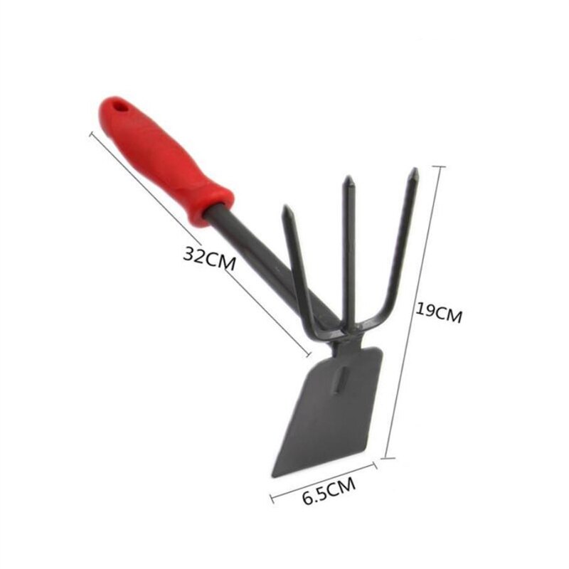 Garden Tool Hand Trowel Bonsai Shovel Rake,Cultivator,Weeder Tools With Ergonomic Handle,Garden Lawn Farmland Transplant E12140