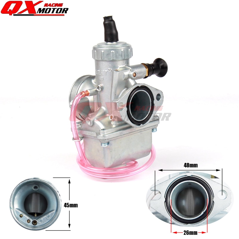 Molkt-carburador Manual para YX ZS 140cc 150cc 160cc Dirt Pit bike, piezas de repuesto de motor Horizontal,