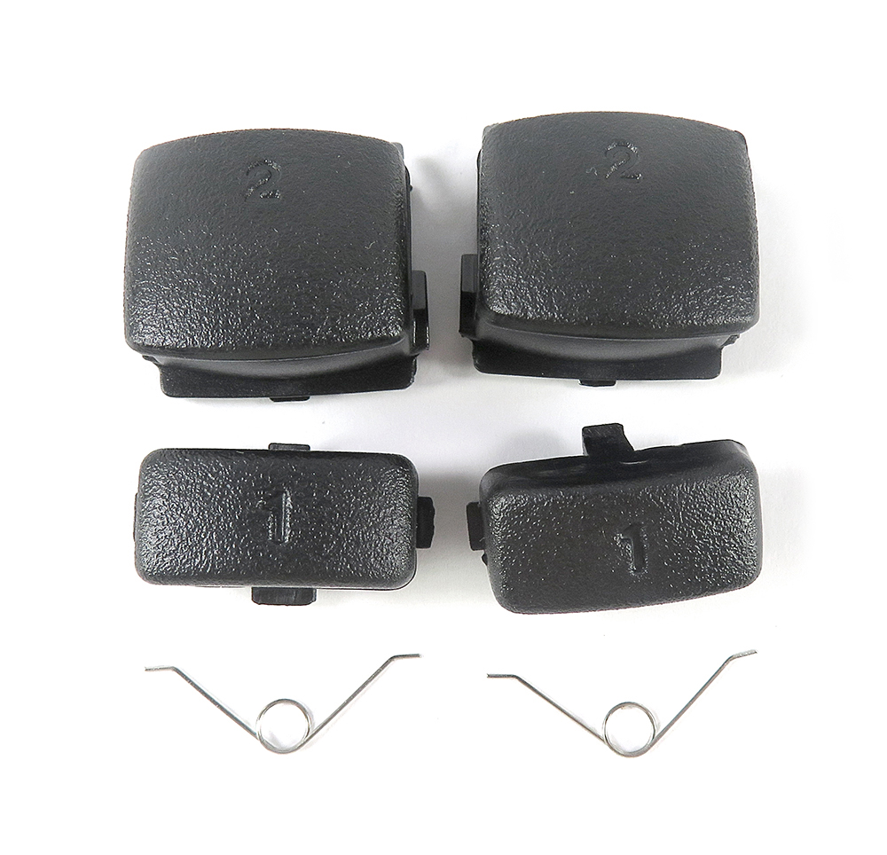 1set Black Repair Part For L1 R1 L2 R2 Buttons with springs For PS3 Controller Trigger Buttons Springs for Playstation 3: L1 R1 L2 R2 Springs