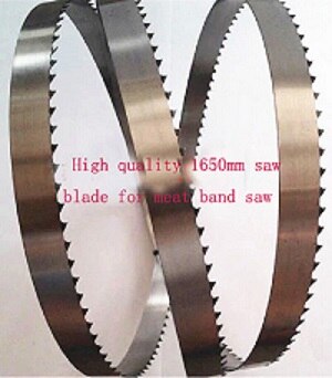 Fast high speed steel bone sawing machine saw blade,Meat Band Saw Blades 1650mm for bone cutter machine