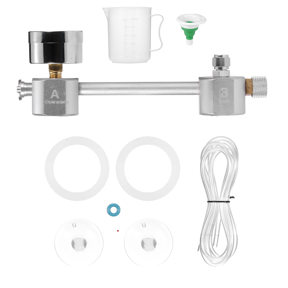 Aquarium Diy CO2 Generator Systeem Kit CO2 Generator Met Magneetventiel Bubble Counter &amp; Check Kooldioxide Voor Aquarium Planten: A style 1