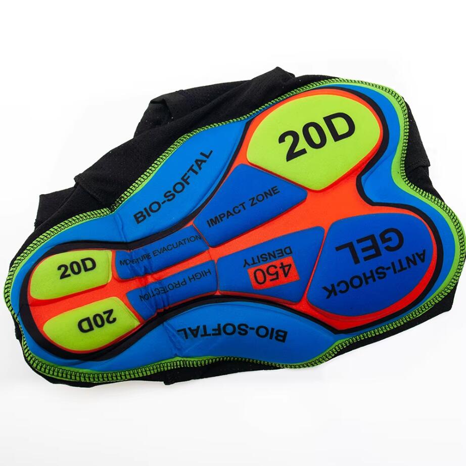 Nuevos pantalones con pechera de ciclismo para hombre BJO RKA coloridos pantalones térmicos de lana de invierno 20D pantalones largos para montar en bicicleta