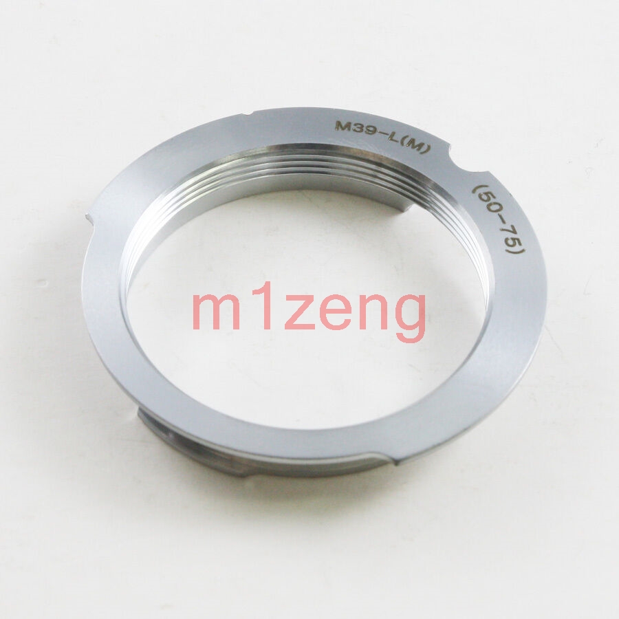 6BIT m39-lm(50-75mm) adapter ring for l39 M39 LTM LSM 39mm screw Mount lens to camera leica LM 50-75 50mm-75mm M7 M8 M9 M-240