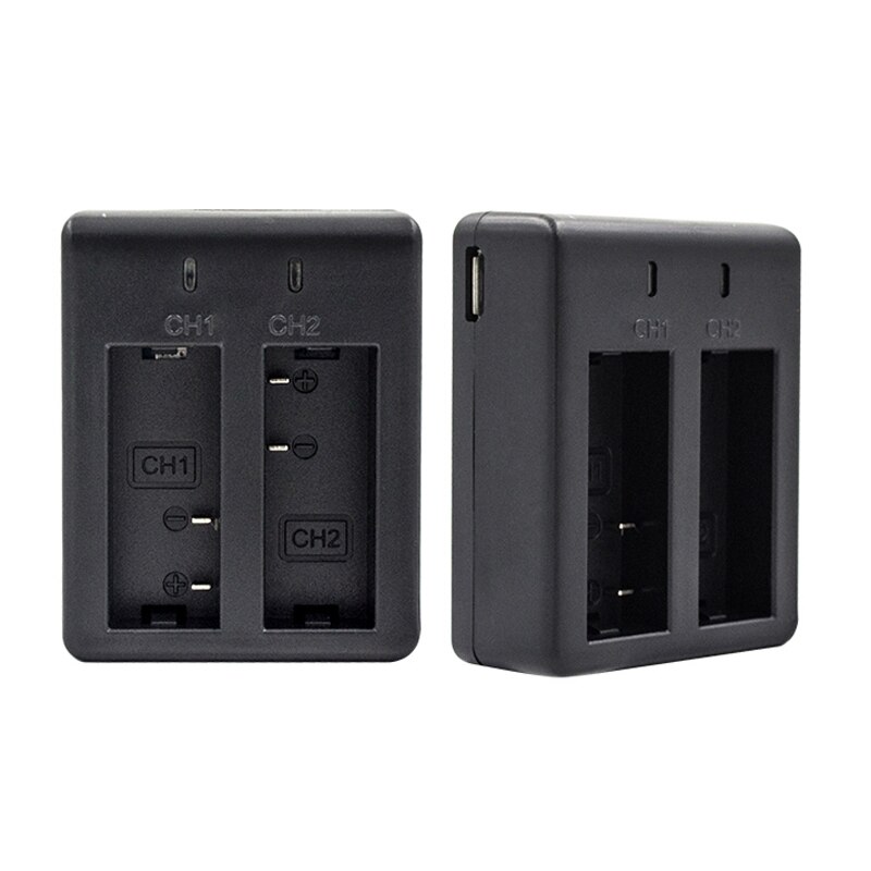 2x sjcam sj4000 sj5000 batterij + usb dual charger voor dvr sj4000 SJ5000X SJ8000 SJ7000 M10 Explorer Eken H9 H8 4 k Action camera