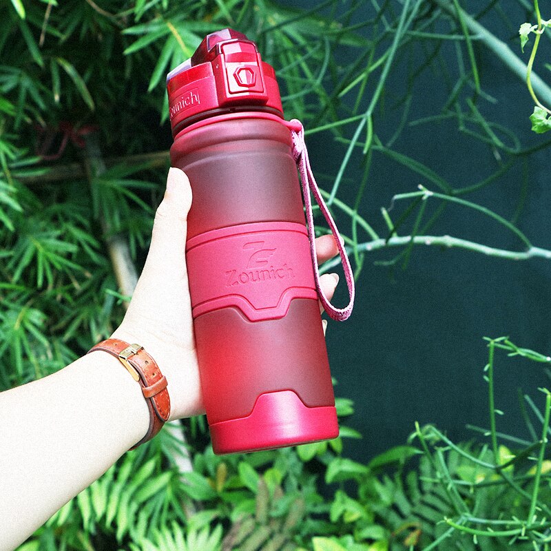 Zounich darkred Sport Wasser Flasche Beste Mehrweg Protein Shaker Bpa Frei Wasser Flasche Wandern Radfahren Fitnessstudio Flasche botella de agua