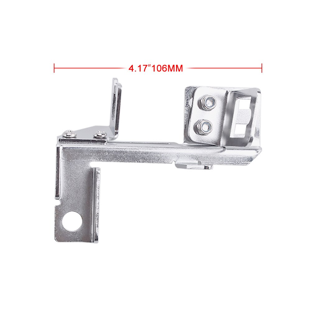 Car Racing Modified Silver Aluminum Throttle Cable Bracket Kick Down Auto Replacement Parts for Chevy SBC BBC Holley HR015