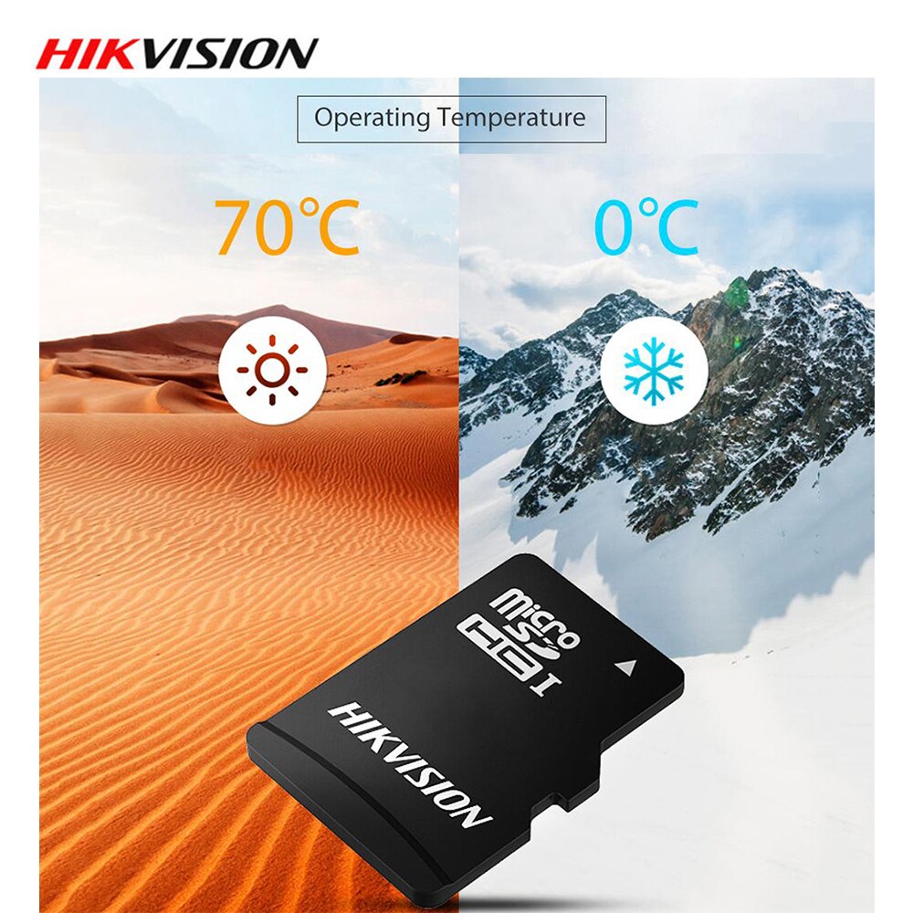 Hikvision Micro SD Card 32GB 64GB 128GB 16GB 8GB Memory Card Microsd Card Class 10 C10 Micro SD Card TF Card for Phone Tablet