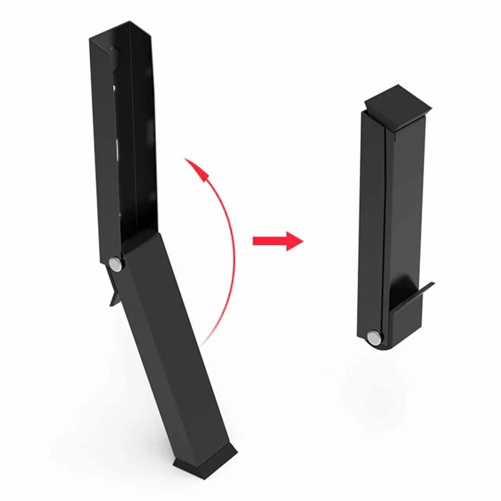 Geen boren Flip Deurstopper Kick Down Deurstop Zelfklevende winddichte stop Veiligheid Anti-collision Deurhouder Keeper