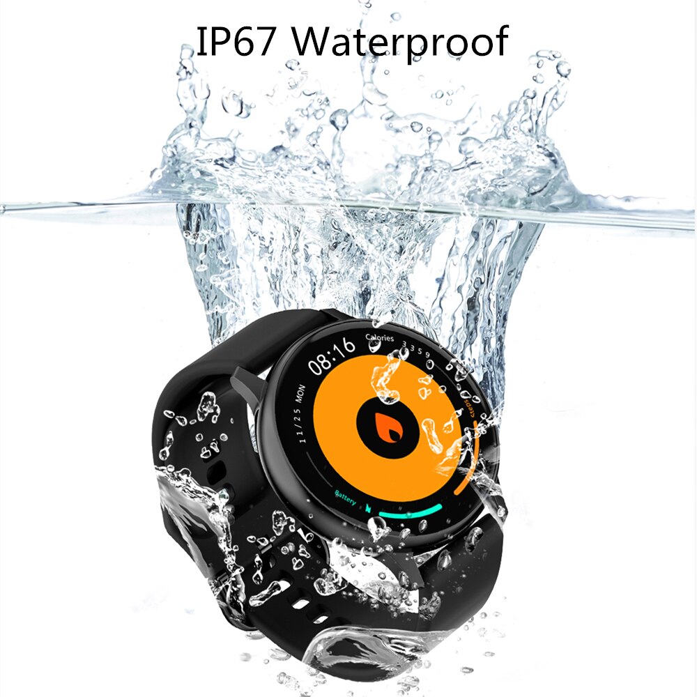SARMIY DT88 PRO Smartwatch - 1.2" Round Display, IP67 Waterproof, Heart Rate Monitor, Fitness Tracker