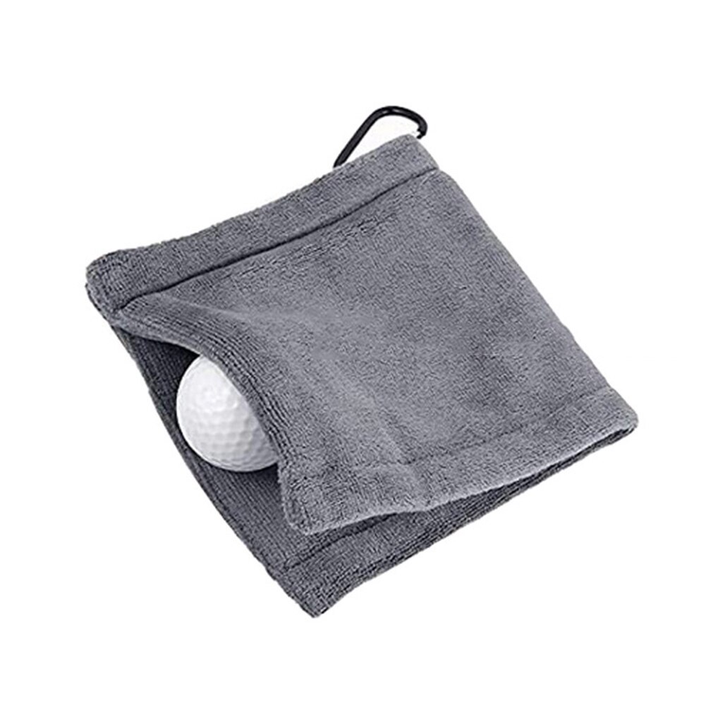 Piłka golfowa Club Head tkanina do wycierania z karabińczykiem kamuflaż Mini kwadratowe ręczniki do czyszczenia profesjonalne akcesoria do golfa: B
