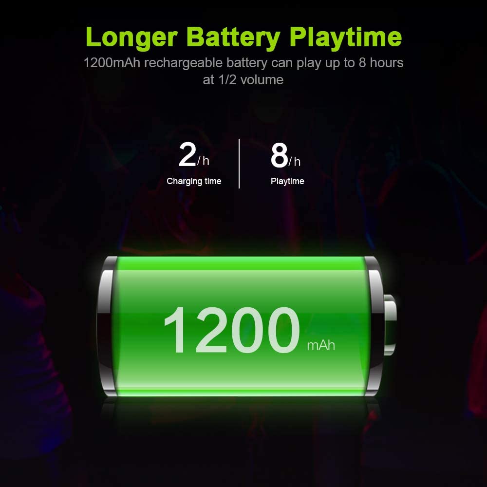 EWA A2Pro IPX6 étanche Portable Bluetooth haut-parleur 8W pilote HD son riche basse intégré Mic 1200mAh batterie 10 heures de temps de jeu