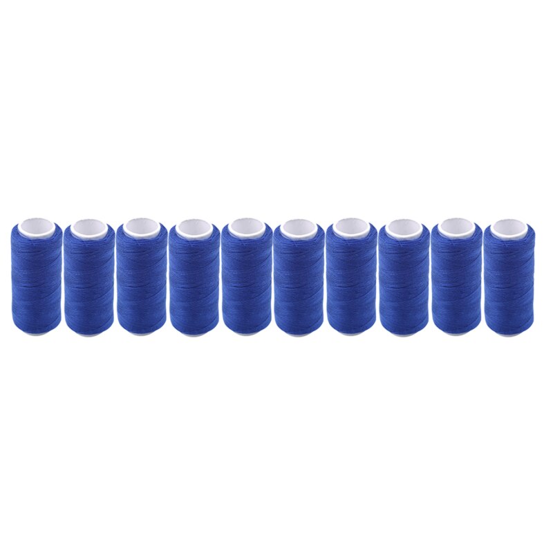 10Colors Sewing Skeins Cross Stitch Embroidery Thread Floss Kit Diy Sewing Tools Sewing Machine Thread: Royal Blue