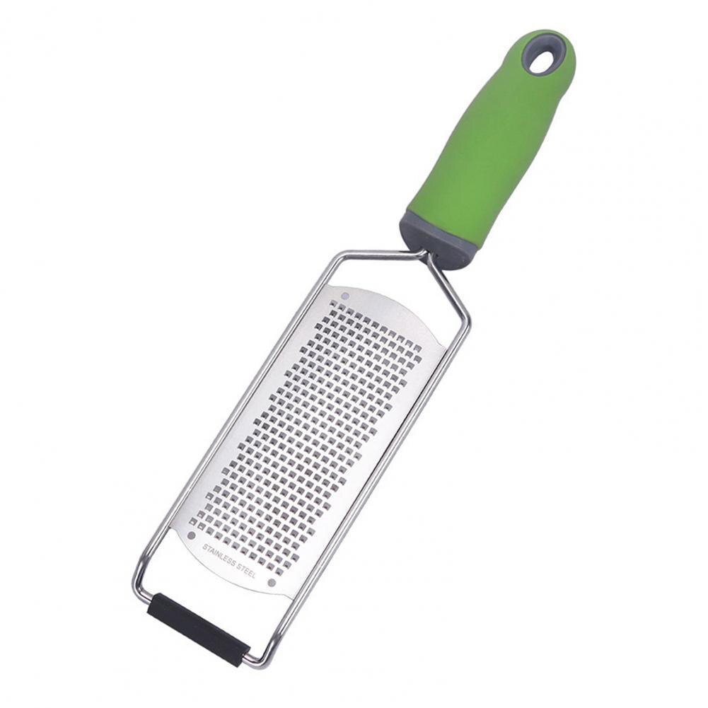 Multi-use Stainless Steel Corrosion Resistant Citrus Lemon Zester Grater for Kitchen:  Green