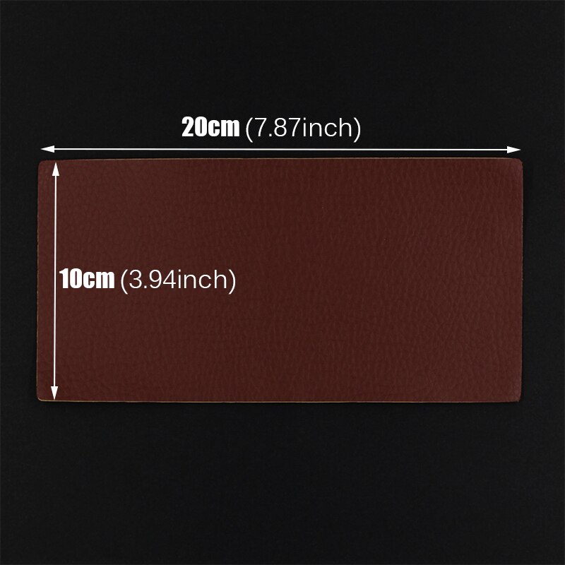 1PCS 10x20cm Leather patches patch Self Adhesive Stick-on No Ironing Sofa Repairing Leather PU Fabric Stickers Patches