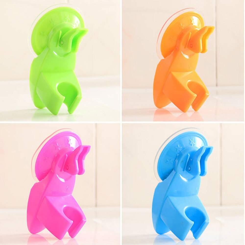 Kleurrijke Douchekop Houder Afneembare Douche Base Sterke Zuignap Rack Beugel Douchekop Stand Badkamer