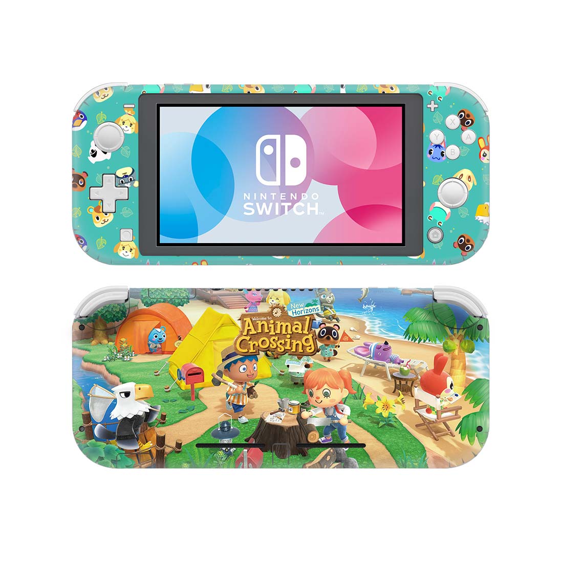 13 stili adesivo Skin in vinile stile incrociato animale per Nintendo Switch Lite NSL Cover protettiva per pellicola protettiva L1043: Style 7