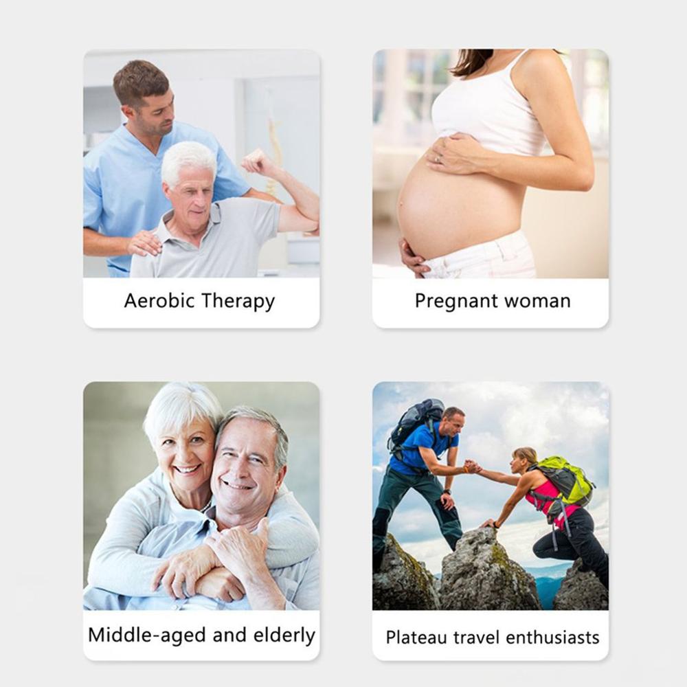 Digital Blood Oxygen Saturation Monitor Tool OLED Finger Pulse Oxygen Heart Rate Meter Portable Finger Clip Pulse Oximeter