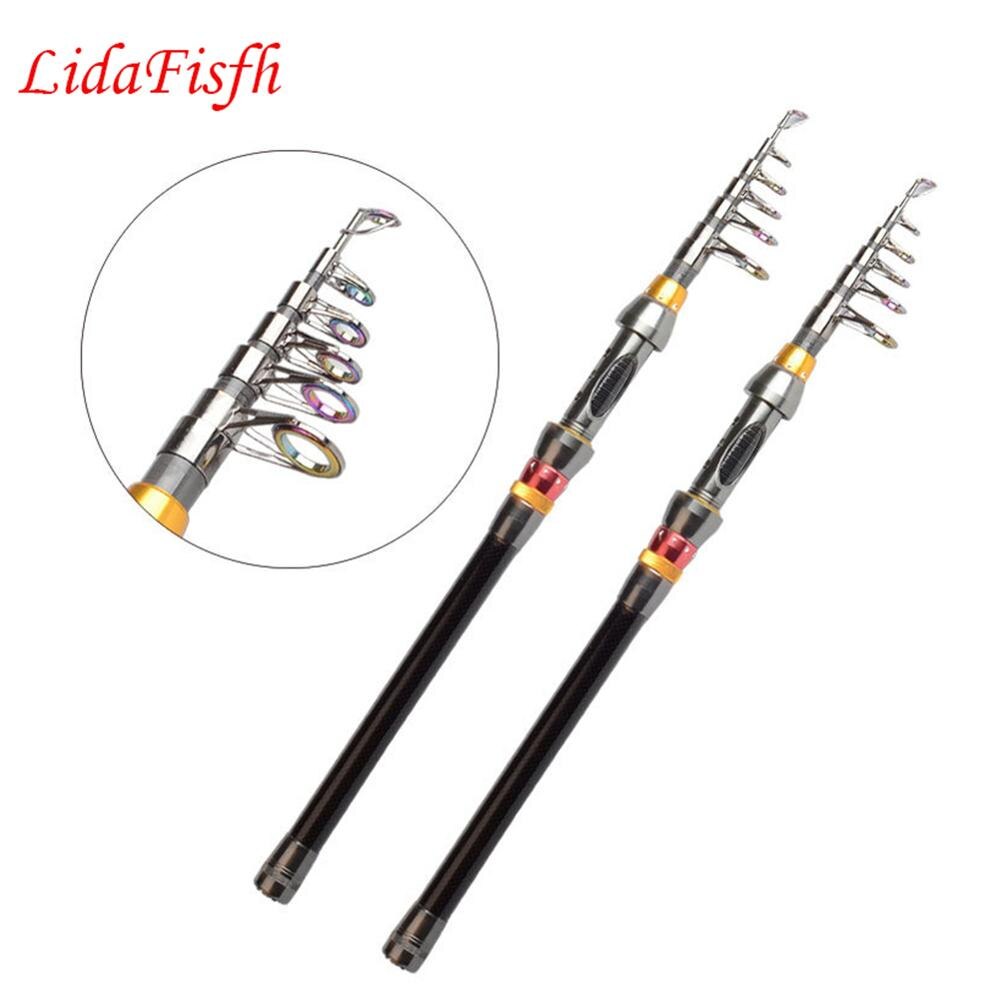 1.8-3.0M High Carbon Portable Telescopic Fishing Rod Carp Fishing Fishing Tackle