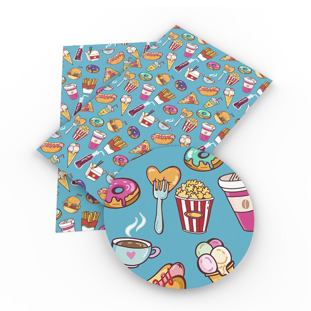 David accessoires 30 x 140cm snoep ijs taart imitatie kunstmatig synthetisch leer stof diy naaien kleding tassen knoop-strik ,c4413: 1069046004