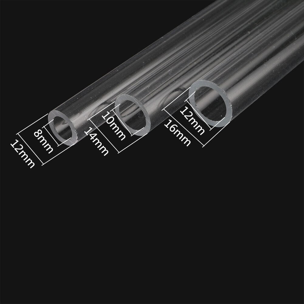 2 Stück Transparente Acrylrohre – 155mm Innendurchmesser, 160mm Außen, 150mm Länge Für Lampenbau & DIY