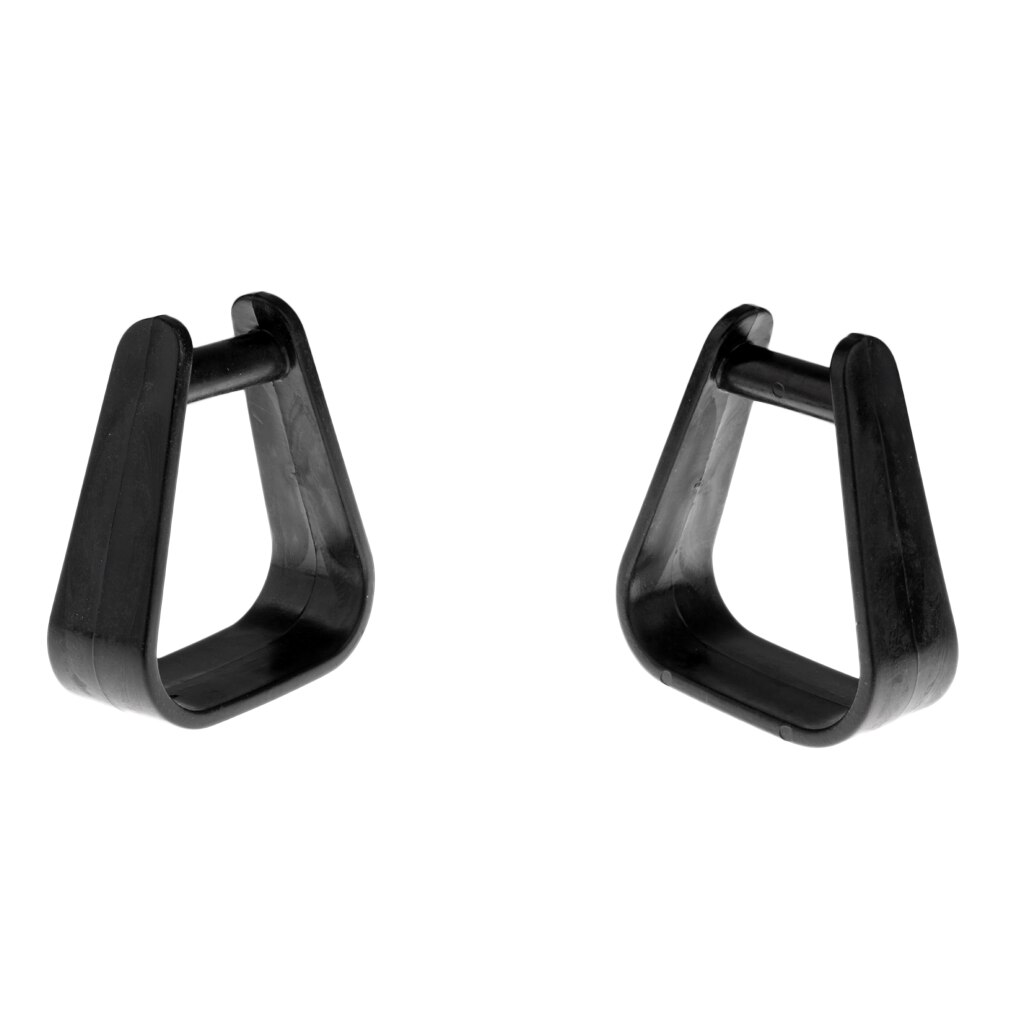 2 Stuks Duurzaam Kinderen Stijgbeugels Paardensport Paardrijden Gear Black