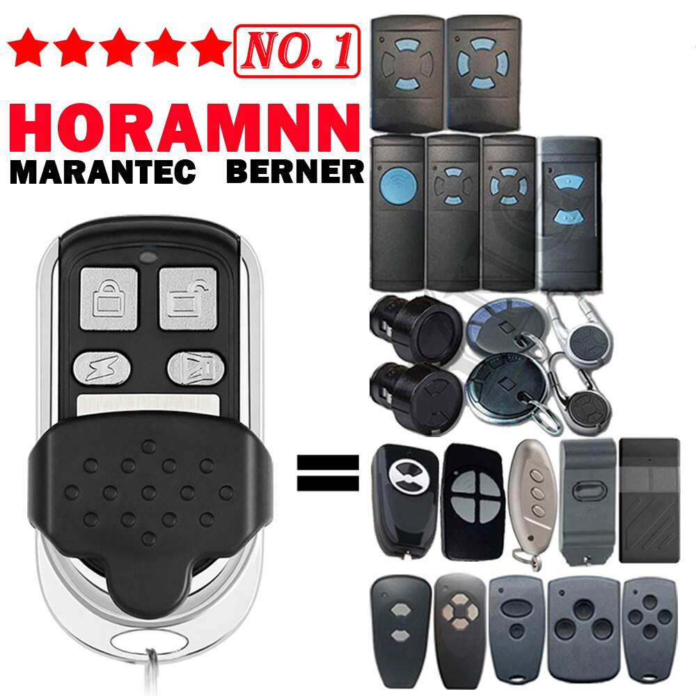 Hormann Marantec Berner Garagedeur Afstandsbediening Hormann HSE2 HSE4 HSM2 HSM4 Marantec Digitale 302 Berner BHS121 BHS140 BHS110